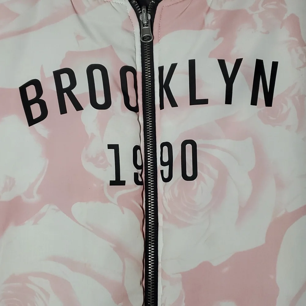 F21 Plus Size Bomber Jacket - Picture 3 of 6